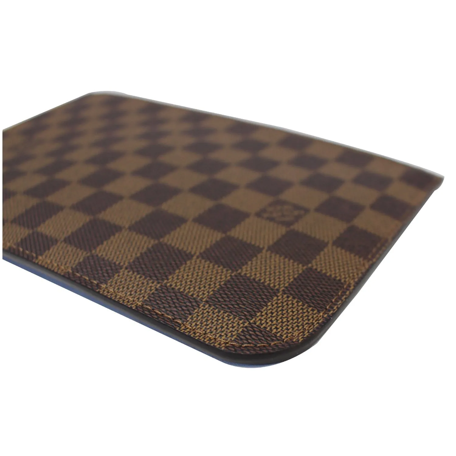 LOUIS VUITTON Pochette Wristlet Pouch Damier Ebene Neverfull MM