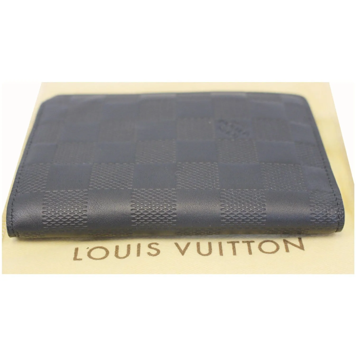 LOUIS VUITTON Pocket Organizer Damier Infini Black