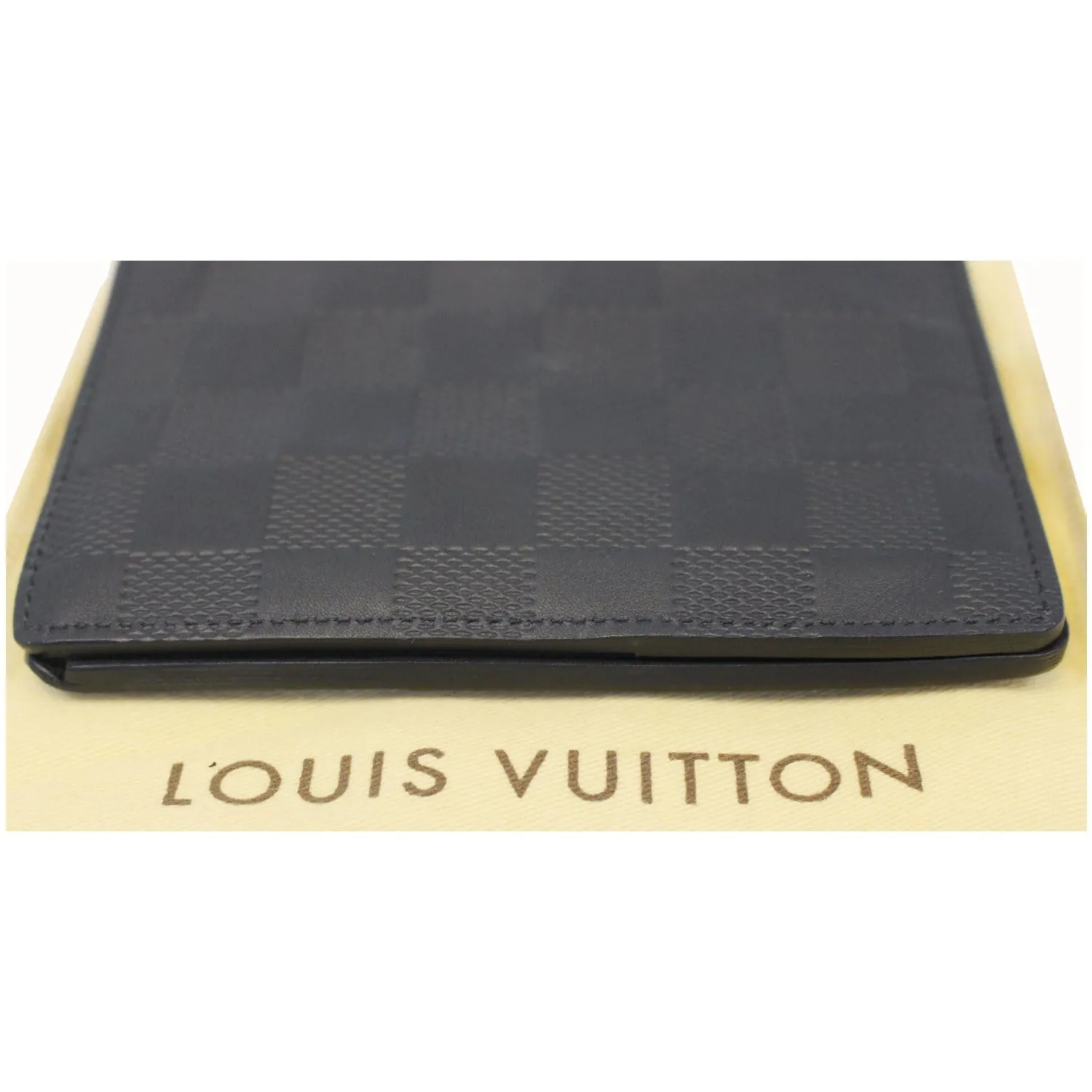 LOUIS VUITTON Pocket Organizer Damier Infini Black