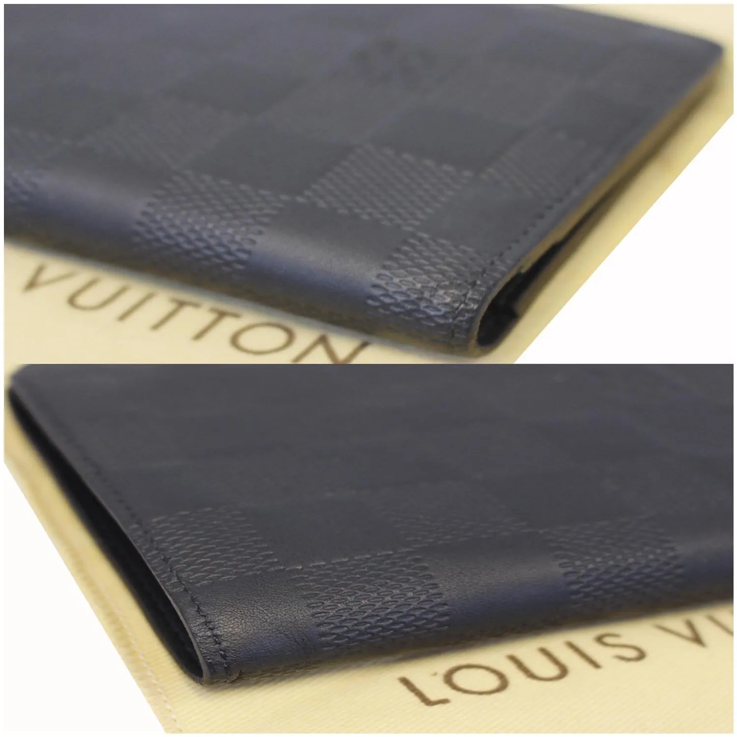 LOUIS VUITTON Pocket Organizer Damier Infini Black