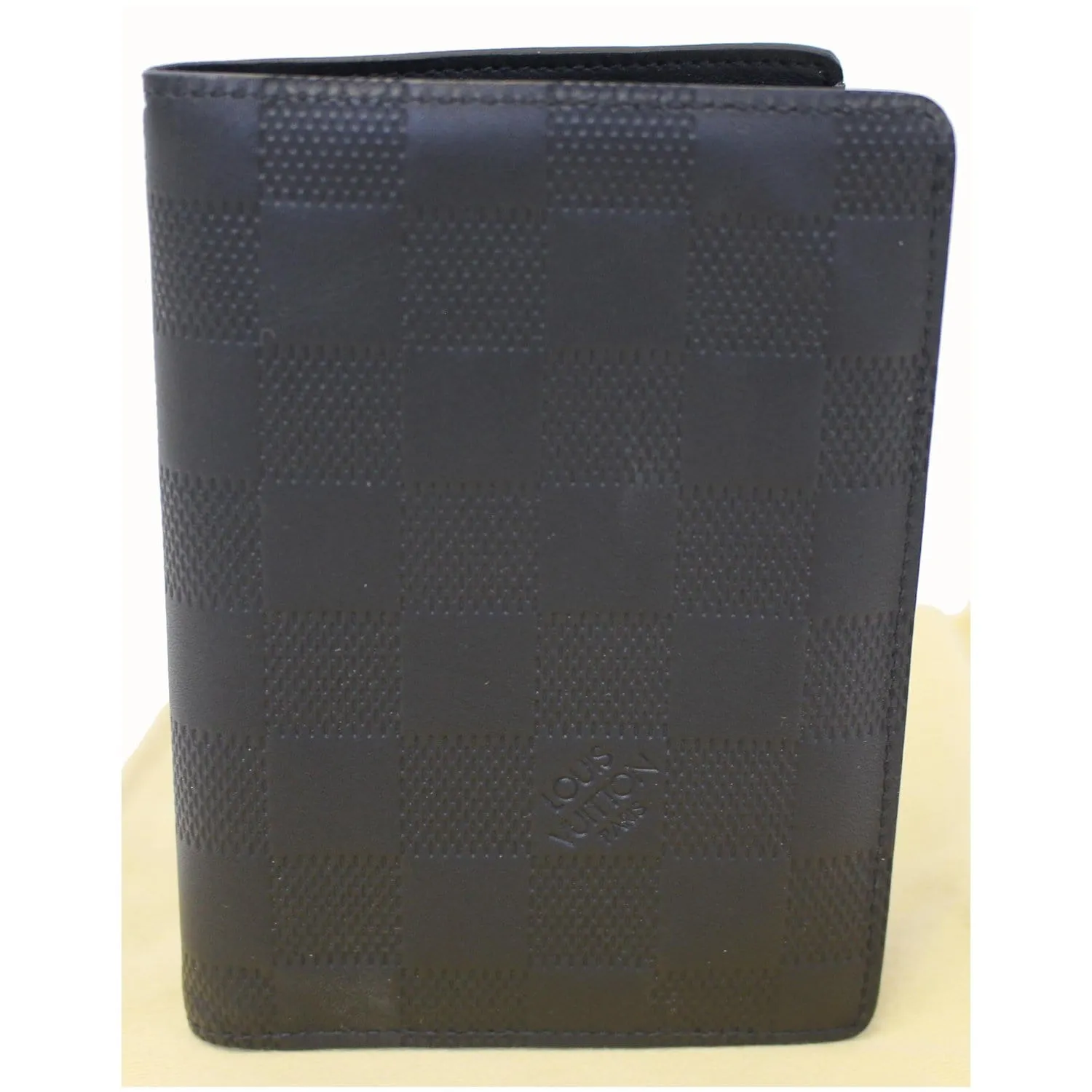 LOUIS VUITTON Pocket Organizer Damier Infini Black