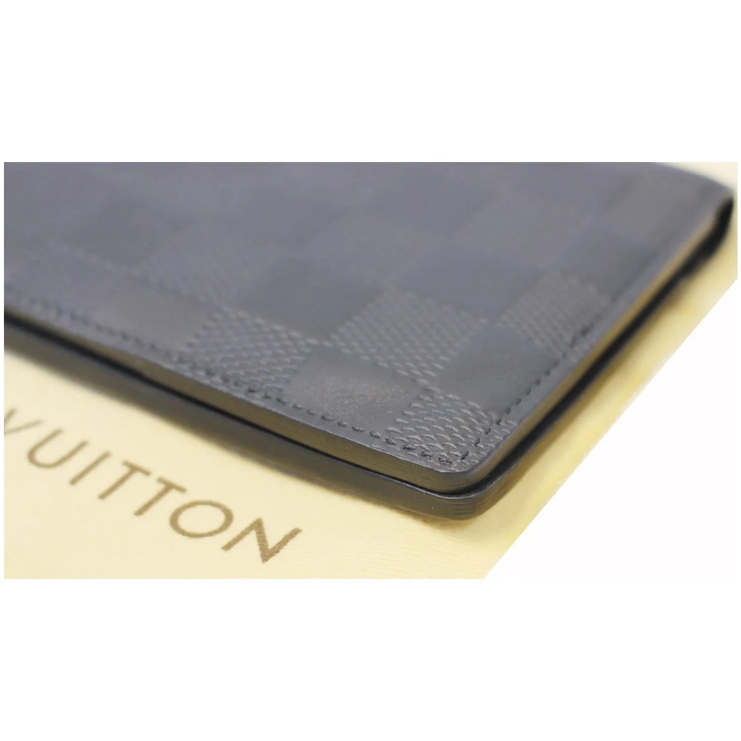LOUIS VUITTON Pocket Organizer Damier Infini Black
