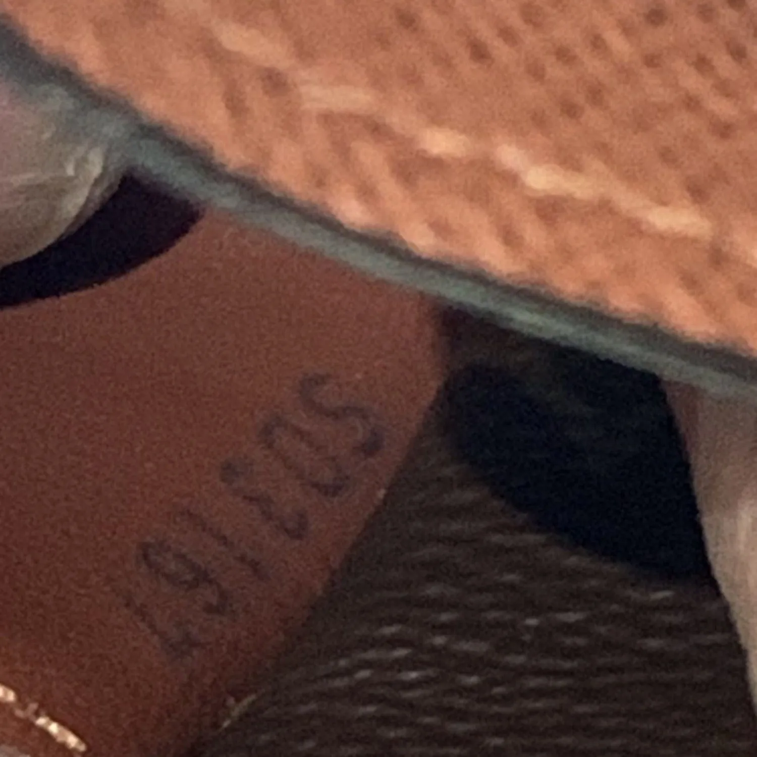 LOUIS VUITTON Sarah Monogram Canvas Wallet Brown