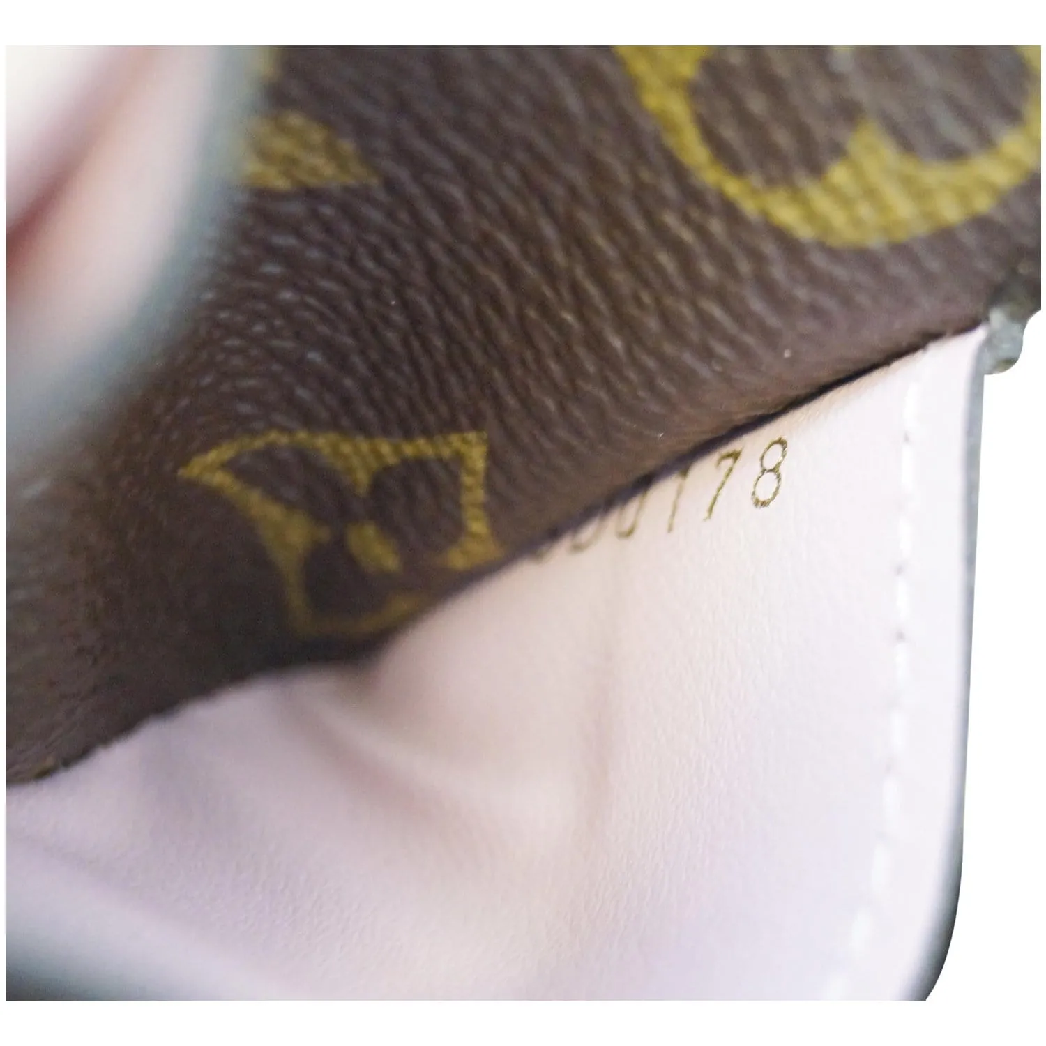 LOUIS VUITTON Sarah Monogram Canvas Wallet Brown