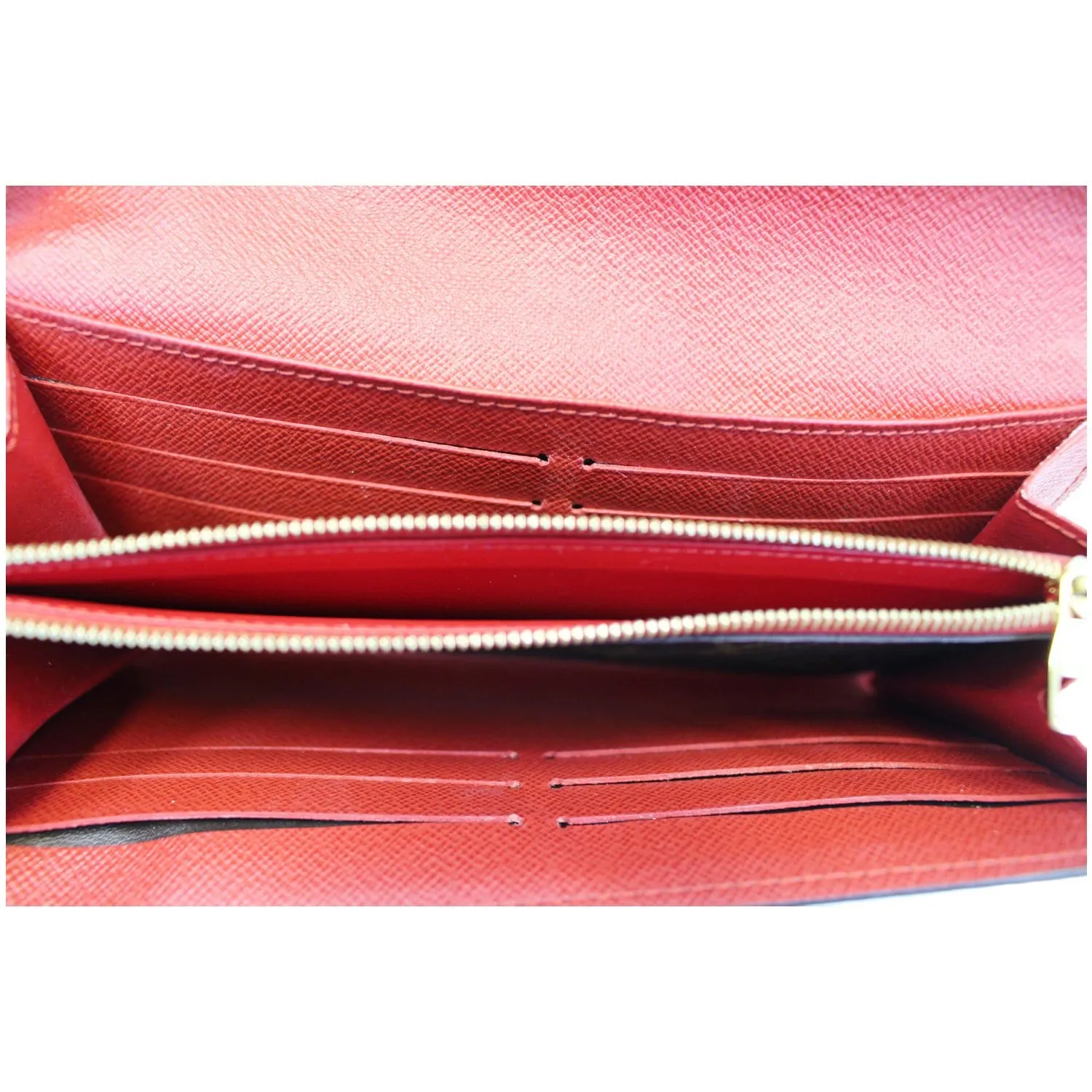 LOUIS VUITTON Sarah Retiro Monogram Canvas Wallet Brown/Cerise
