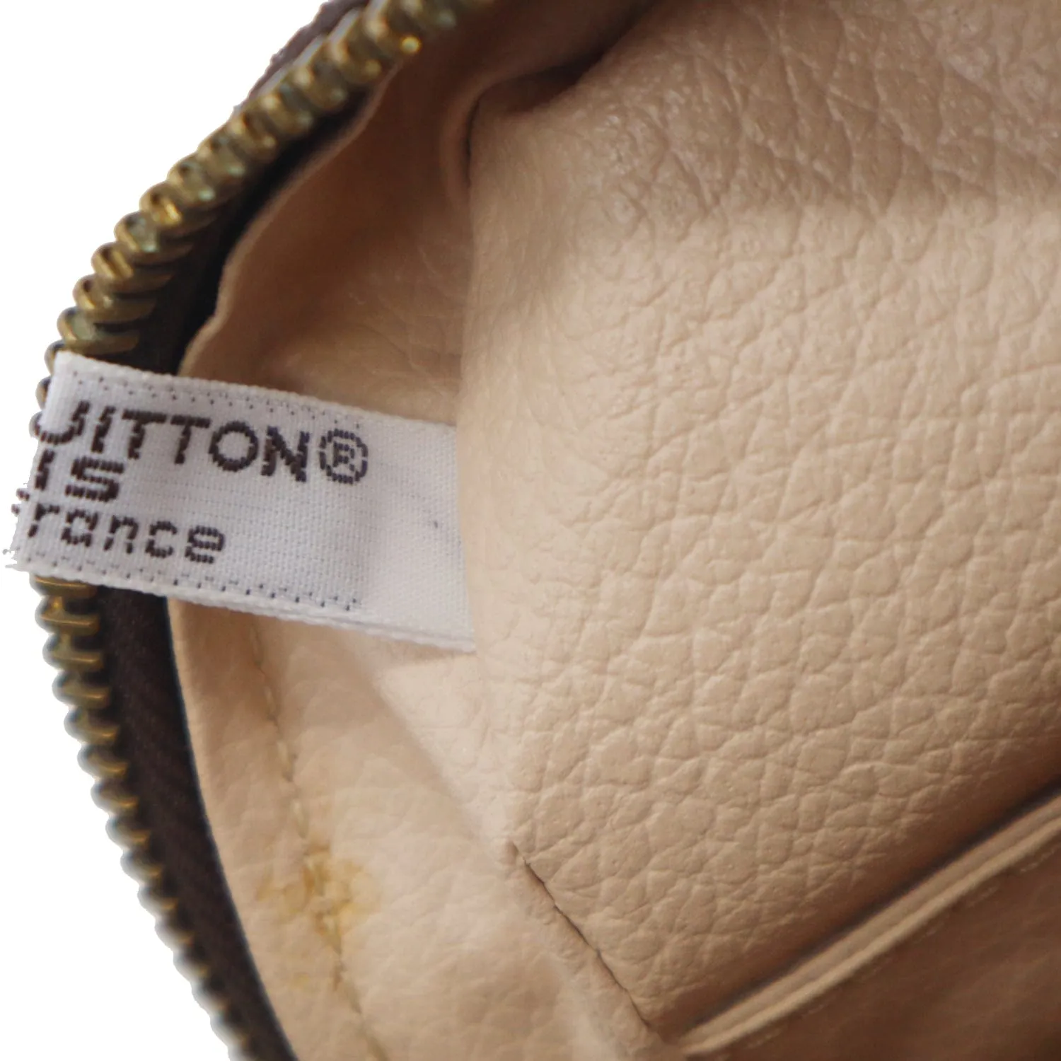 LOUIS VUITTON Trousse Toiletry Monogram Canvas Cosmetic Bag Brown