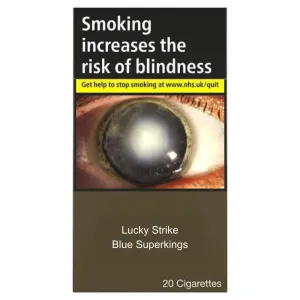 Lucky Strike Blue Superking Cigarettes