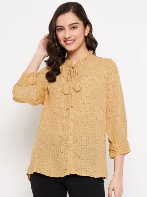 Madame High Neck Solid Top