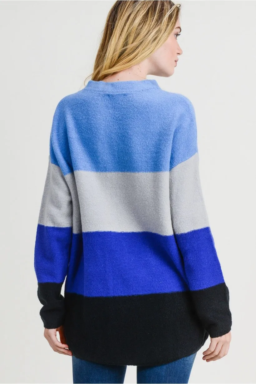 Make My Day Striped Sweater