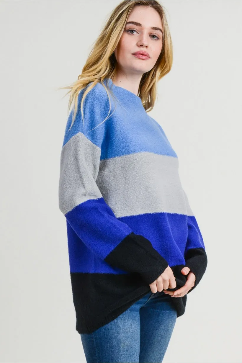 Make My Day Striped Sweater