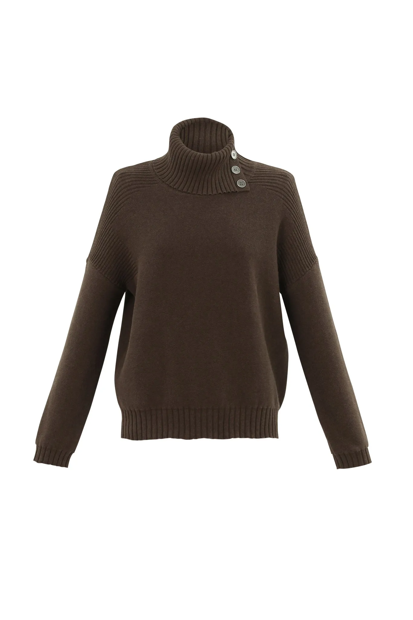 Marble Ladies JUMPER Brown