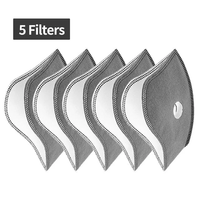 Masque de Protection pour Sport/Cycliste/Vélo avec filtre carbone anti-pollution