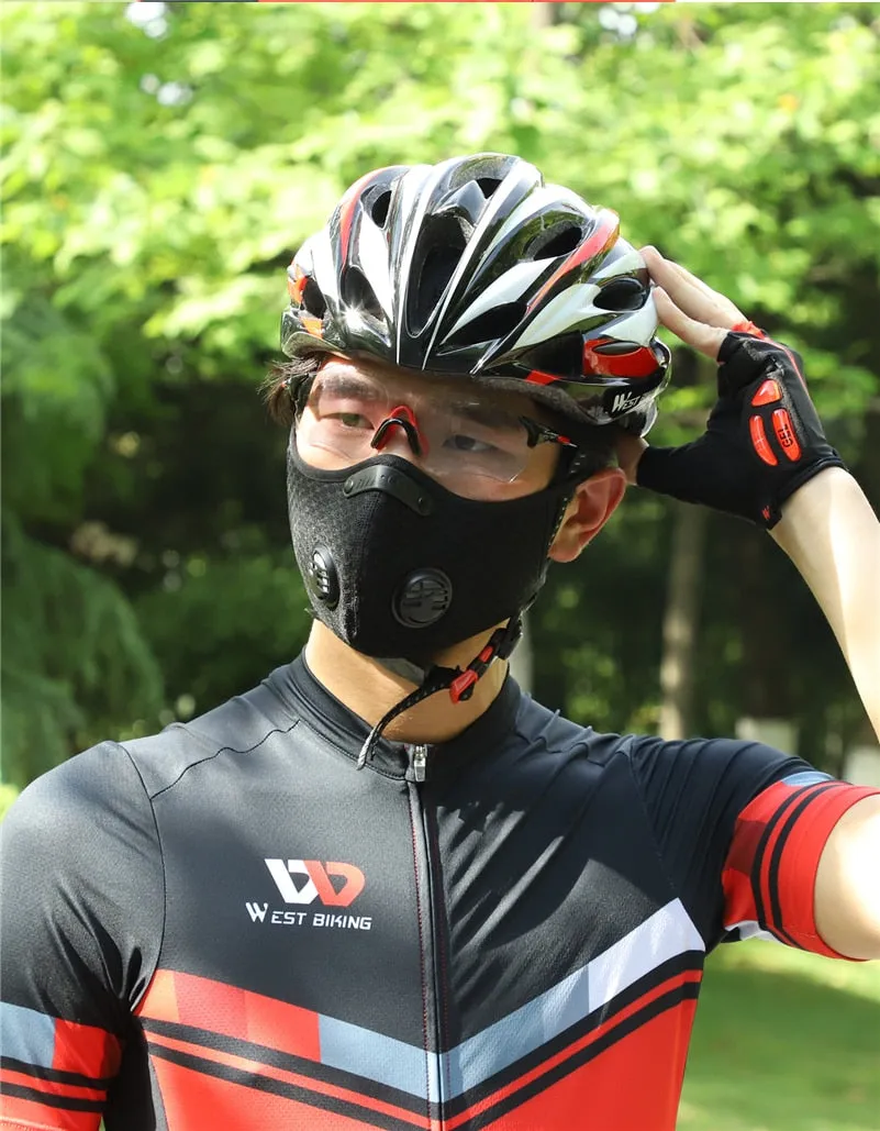 Masque de Protection pour Sport/Cycliste/Vélo avec filtre carbone anti-pollution