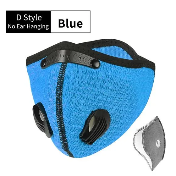 Masque de Protection pour Sport/Cycliste/Vélo avec filtre carbone anti-pollution