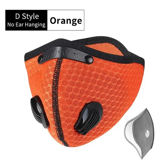 Masque de Protection pour Sport/Cycliste/Vélo avec filtre carbone anti-pollution