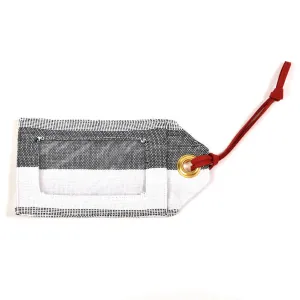 Mayamam Stripe Luggage Tags | Black & White
