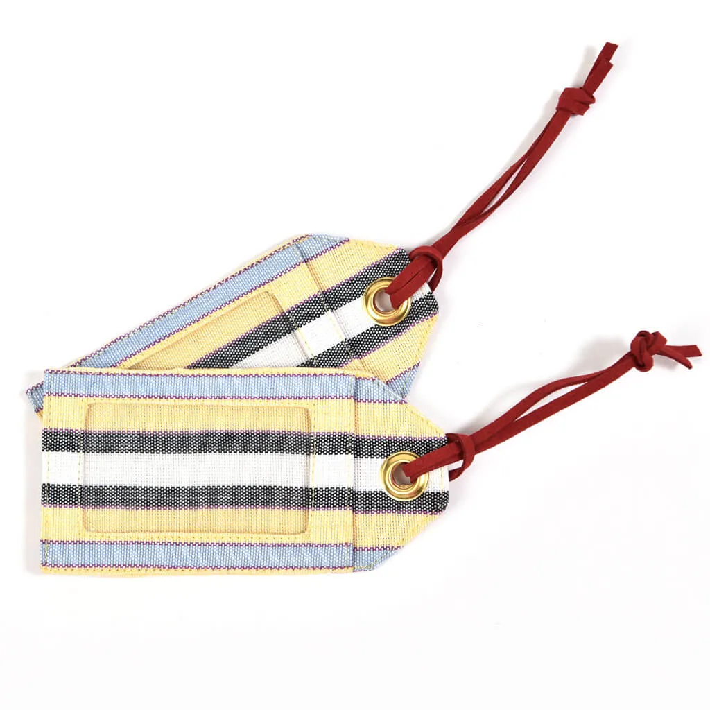 Mayamam Stripe Luggage Tags | Country French