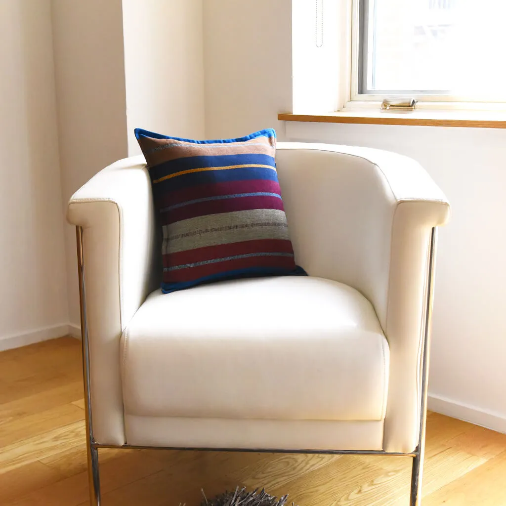 Mayamam Stripes Pillows | Wide Indigo