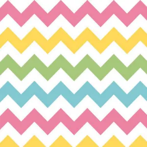 Medium Chevron in Girl by Riley Blake Designs
