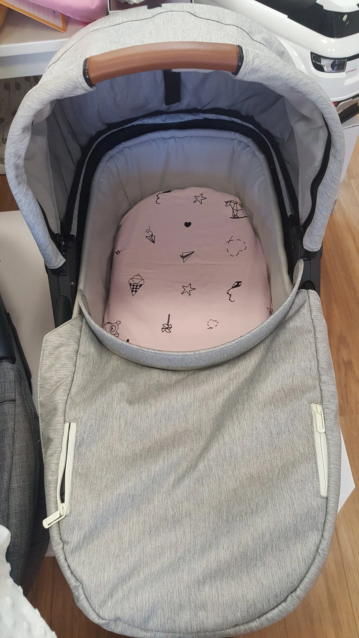 Mini Crib Bassinet Stroller Fitted Sheet