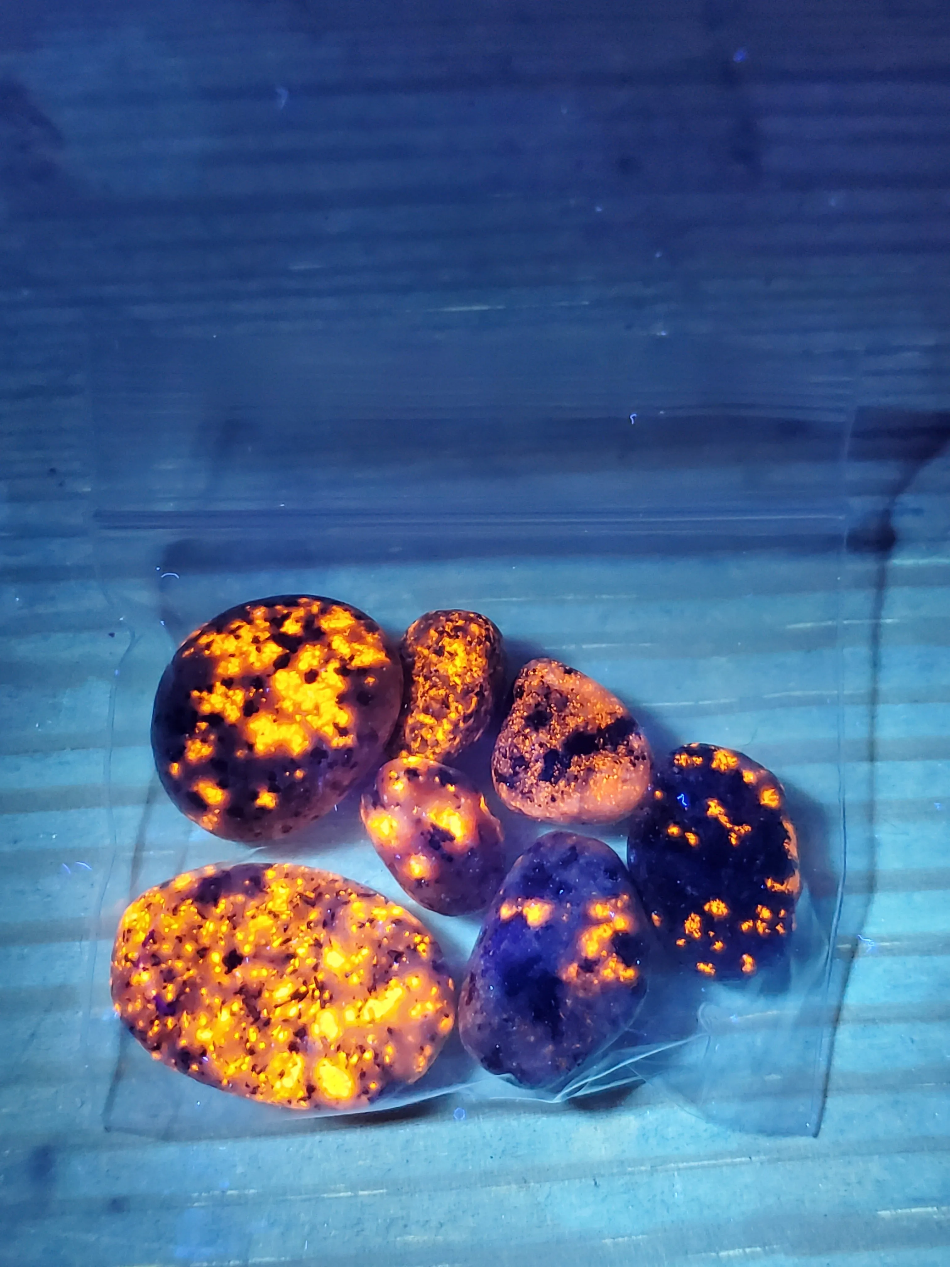 Mini Yooperlites Glow Bag - 0.5 ounce bag of Mini Yooperlites