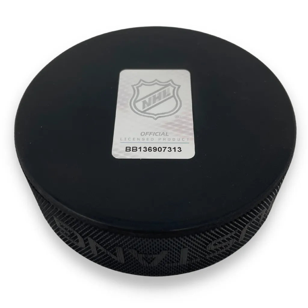 Minnesota Wild Puck - Textured Block