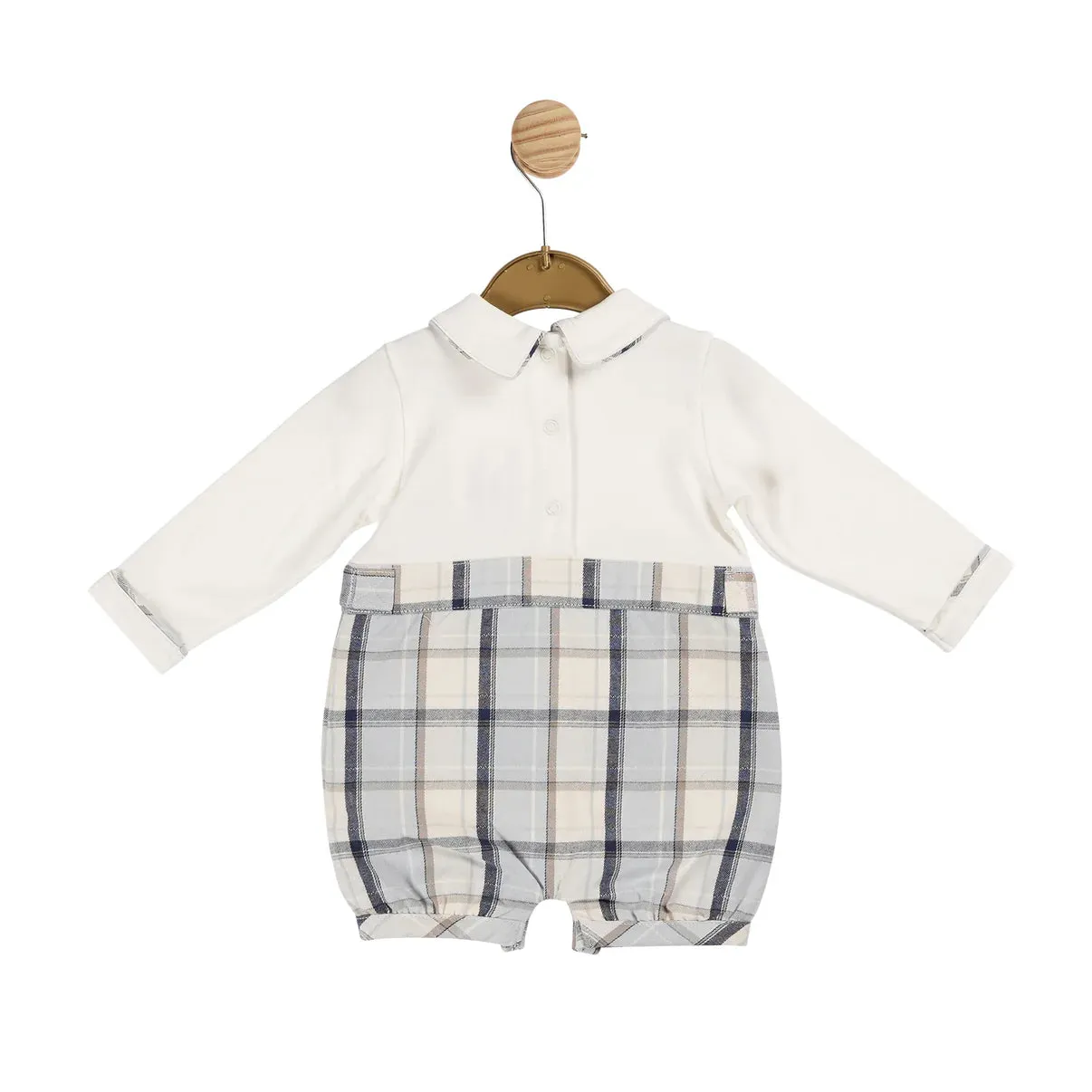 Mintini Boys Checked Romper