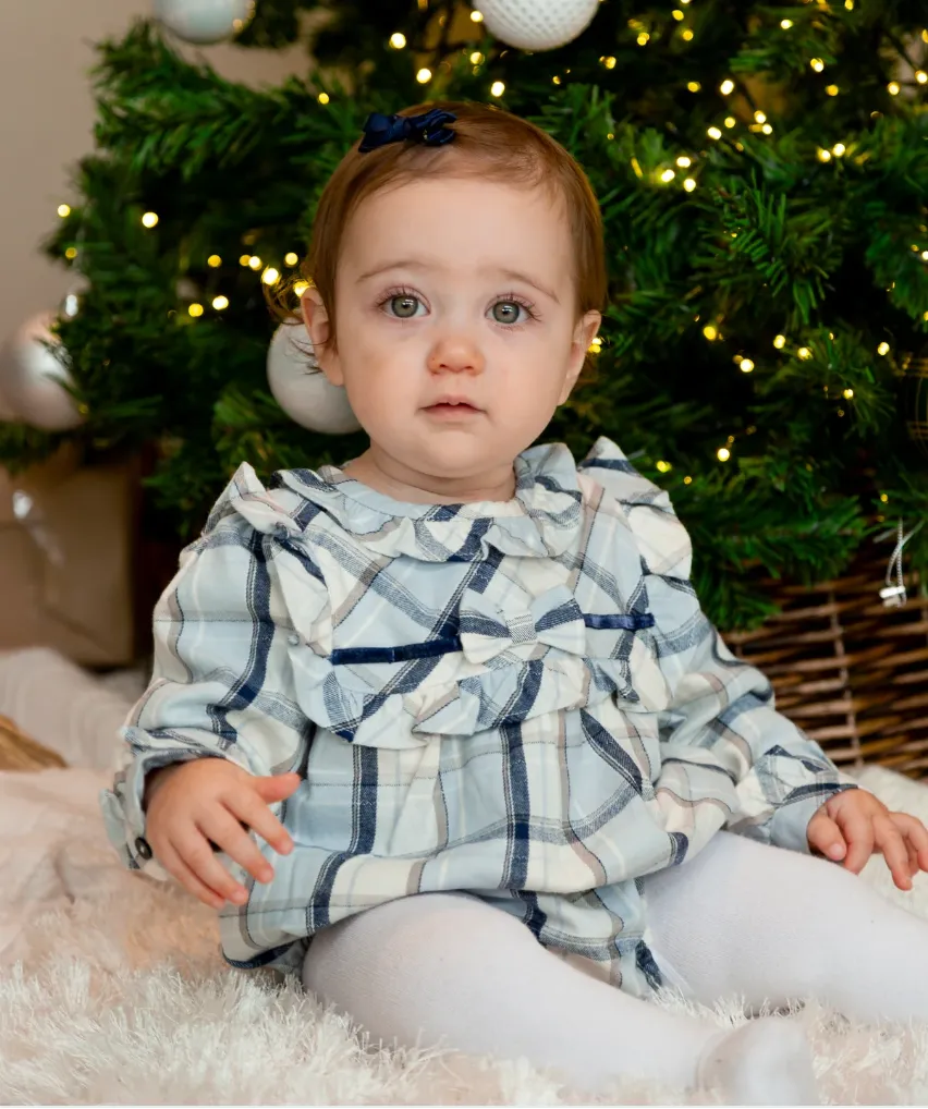 Mintini Checked Romper