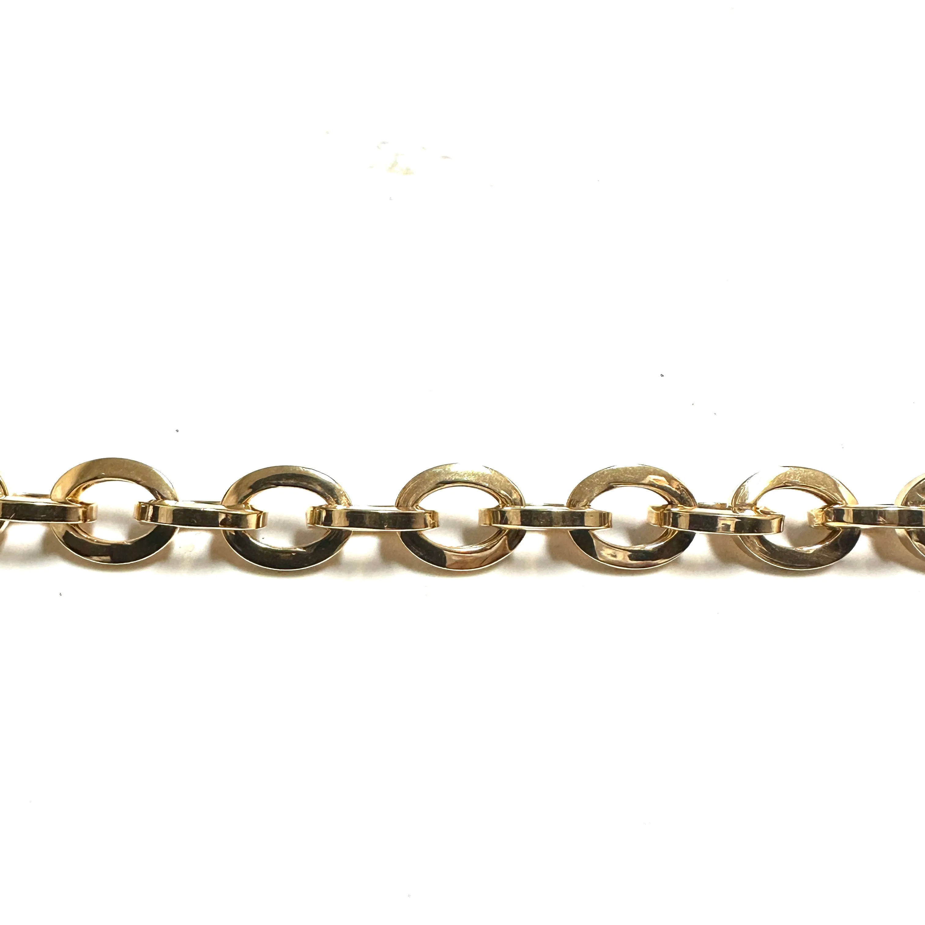 Miss Mimi Sterling Silver 18K Gold Vermeil Link Bracelet