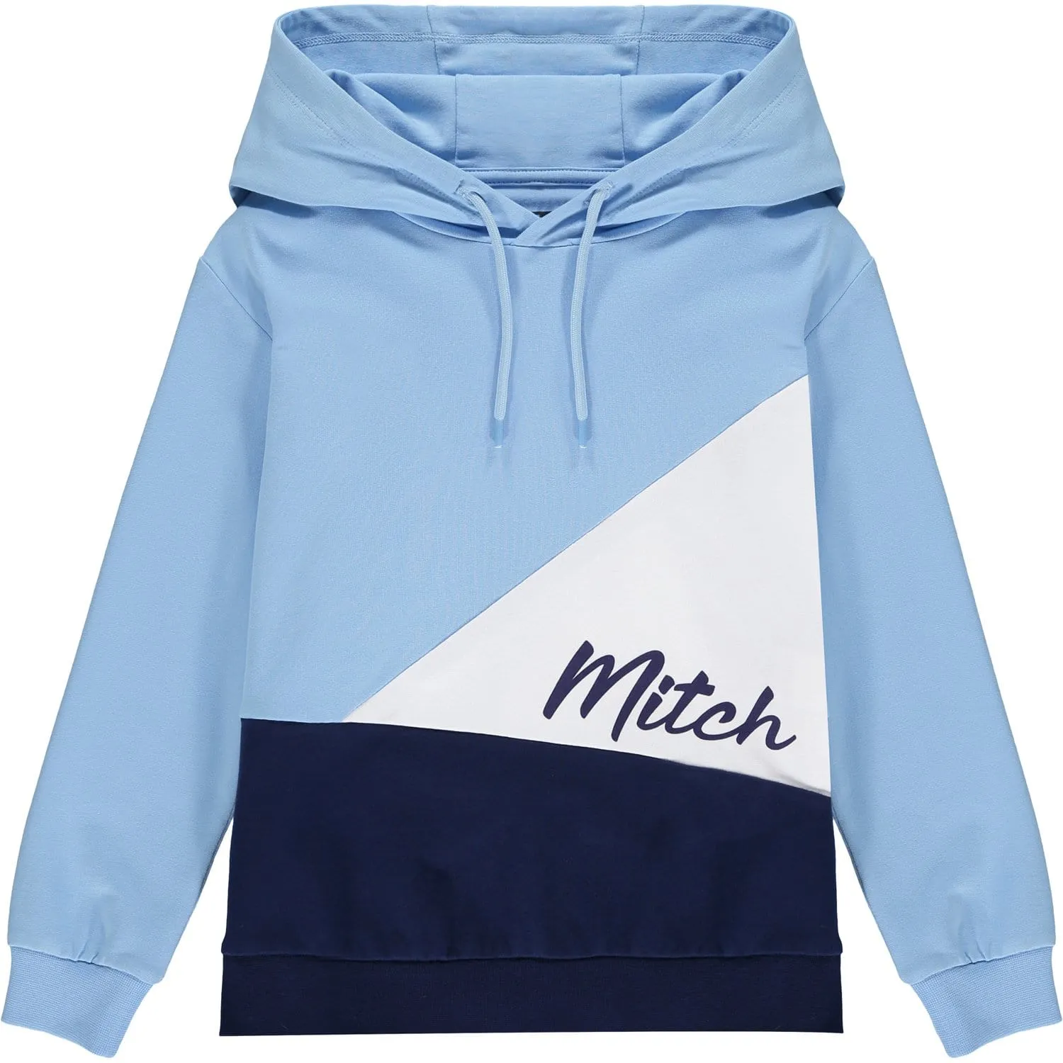 MITCH - Alaska Cut N Sew Hoody - Pale Blue