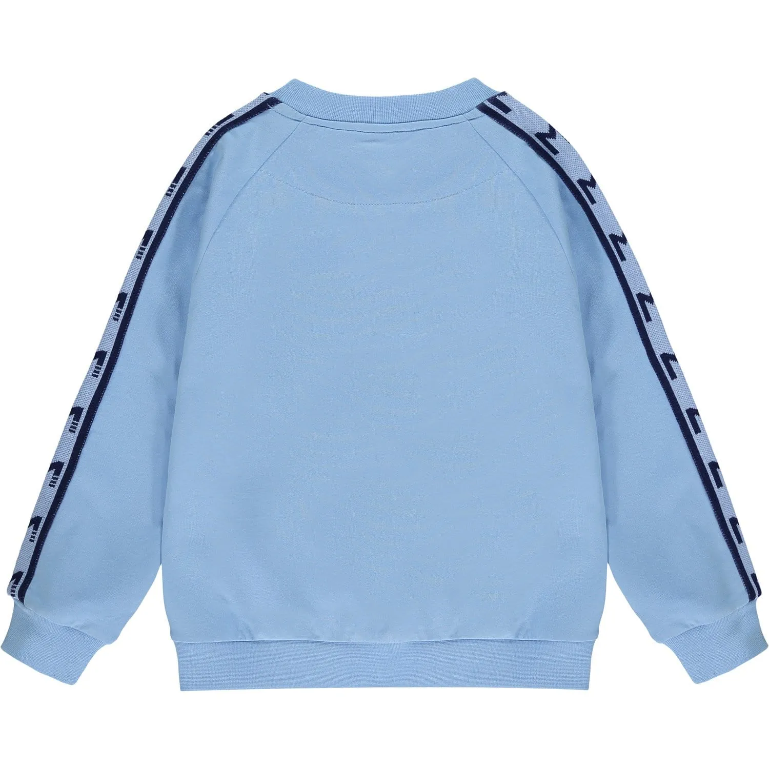 MITCH - Massachusetts Tape Sweatshirt Short Set - Light Blue