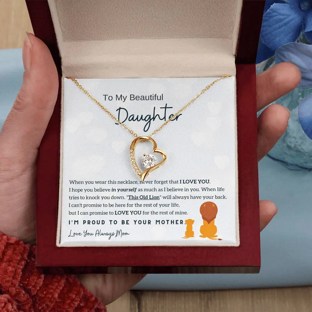 Mother Daughter Gift, Daughter necklace, Top Gift for Girls , Idea daughter gift, Pendant Neckace
