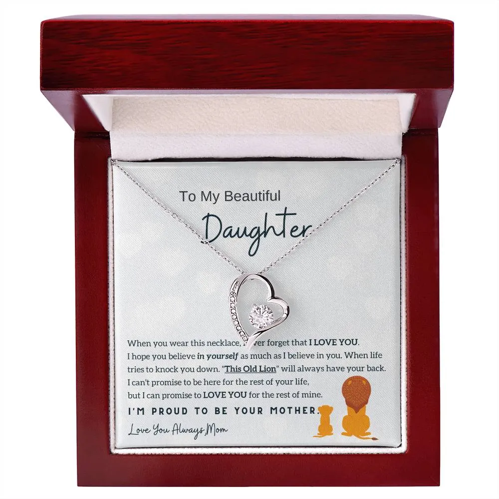 Mother Daughter Gift, Daughter necklace, Top Gift for Girls , Idea daughter gift, Pendant Neckace