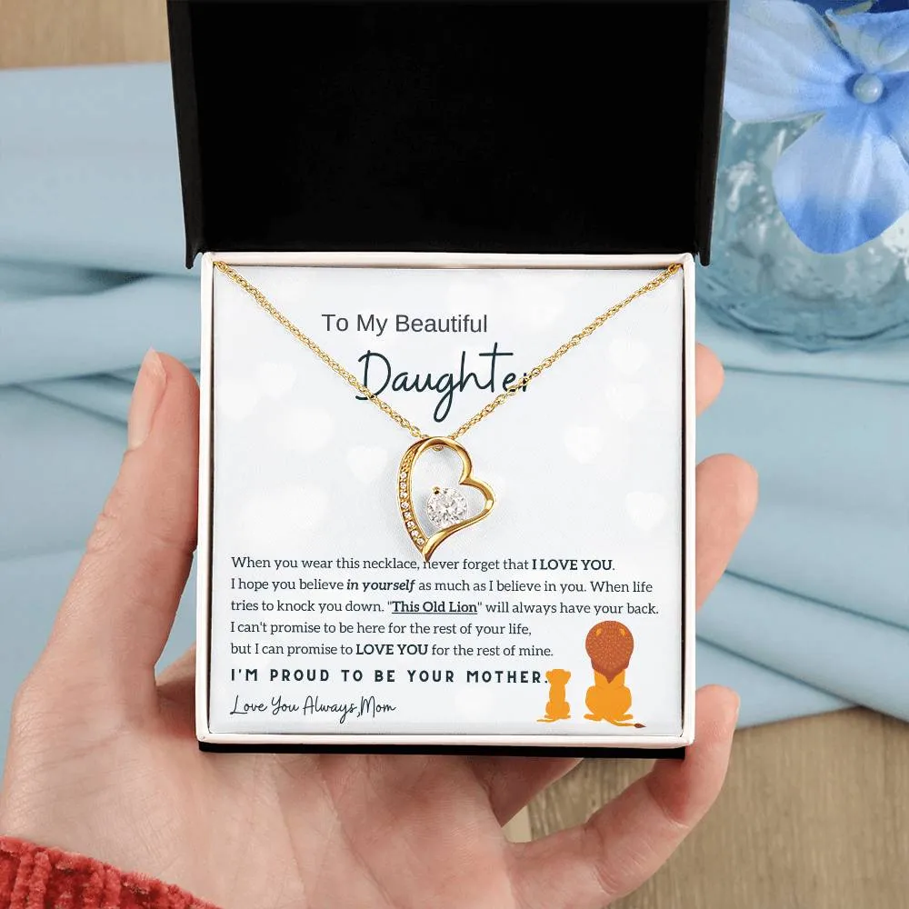 Mother Daughter Gift, Daughter necklace, Top Gift for Girls , Idea daughter gift, Pendant Neckace