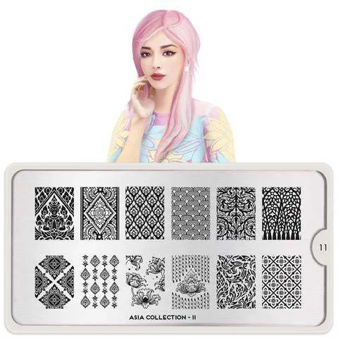 Moyou London Stamping Plate - Asia 11