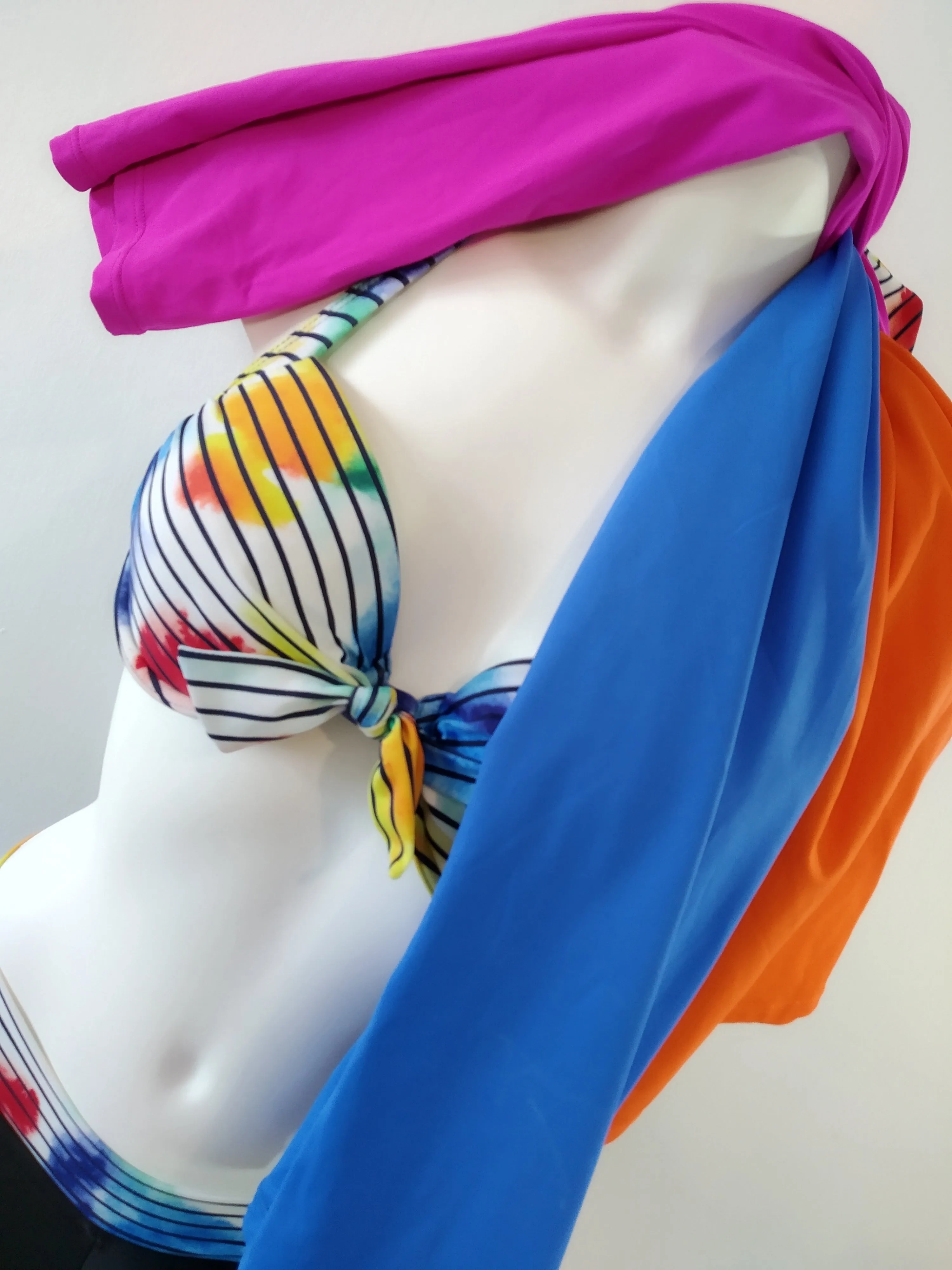 Multi Stripes push up Marylin