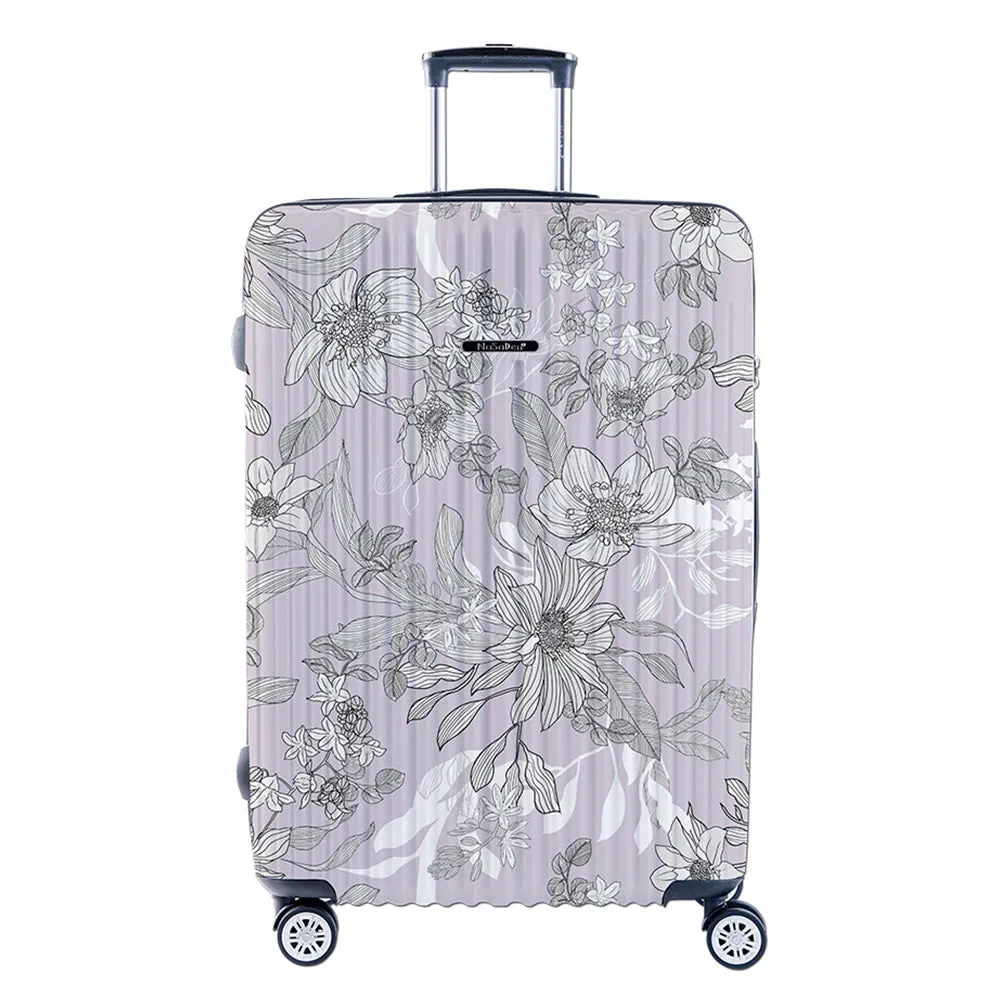 NaSaDen [ Violets ] 22" Carry on/ 26" Checked/ 29" Checked Zipper Luggage In Stock