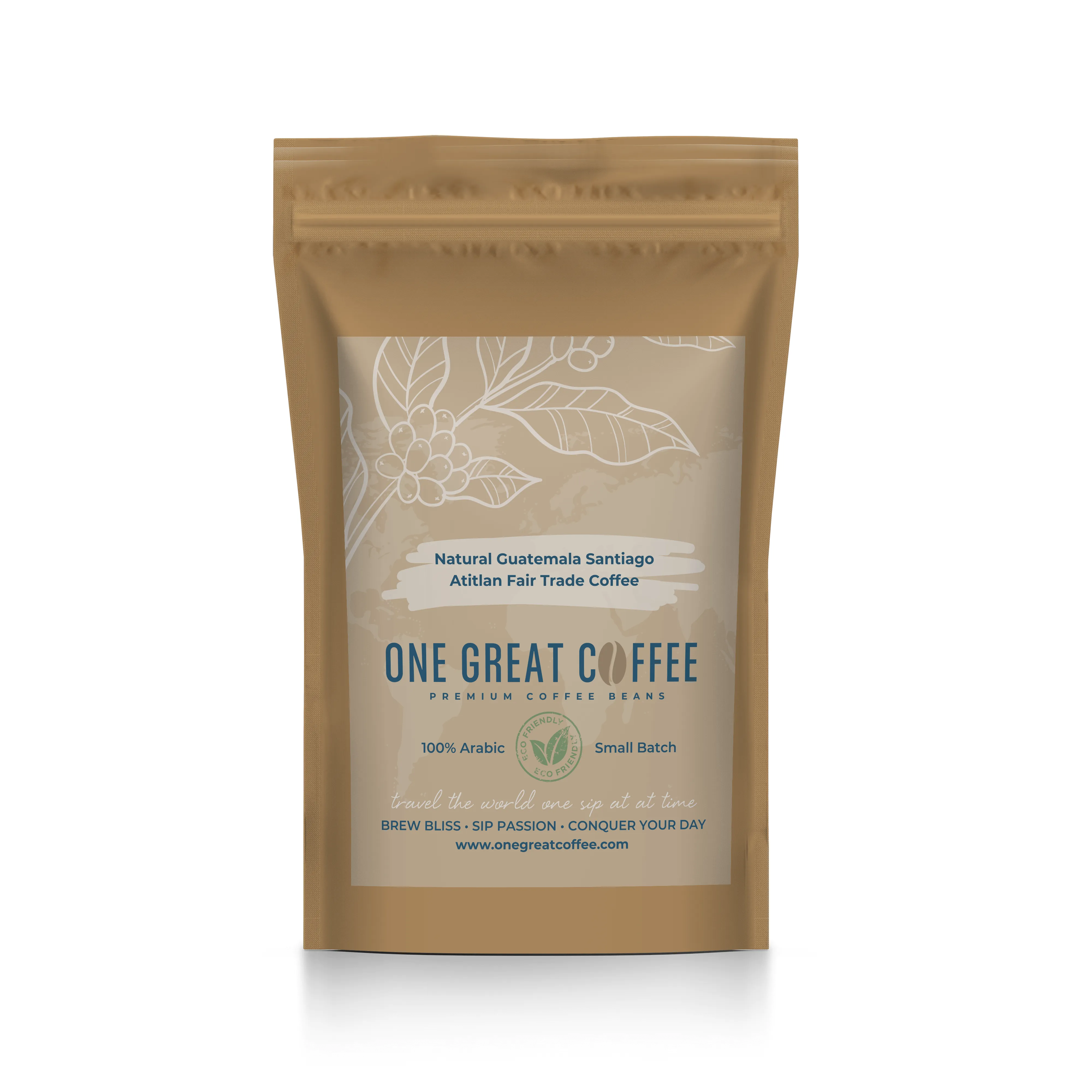 Natural Organic Guatemala Santiago Atitlan Fair Trade Coffee