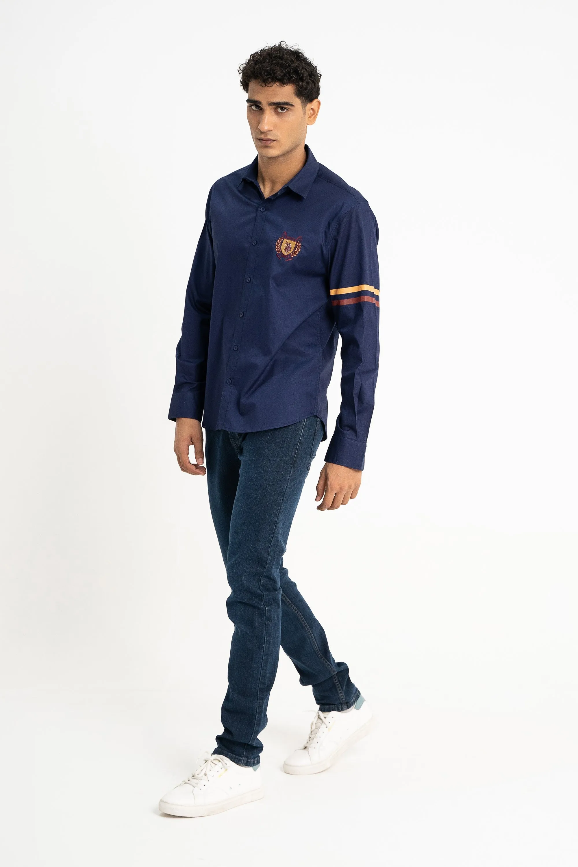 Navy Casual Shirt