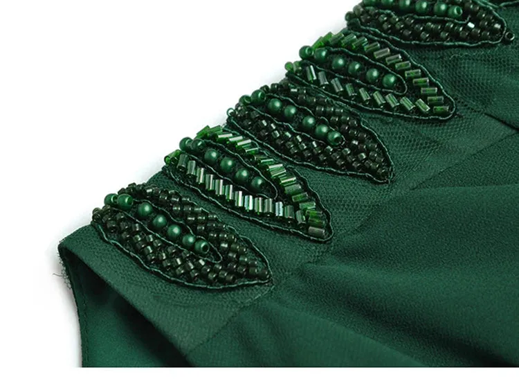 Naya Vintage  Pleated Temperament Dress