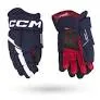 New CCM Next Size 11" Navy Hockey Gloves
