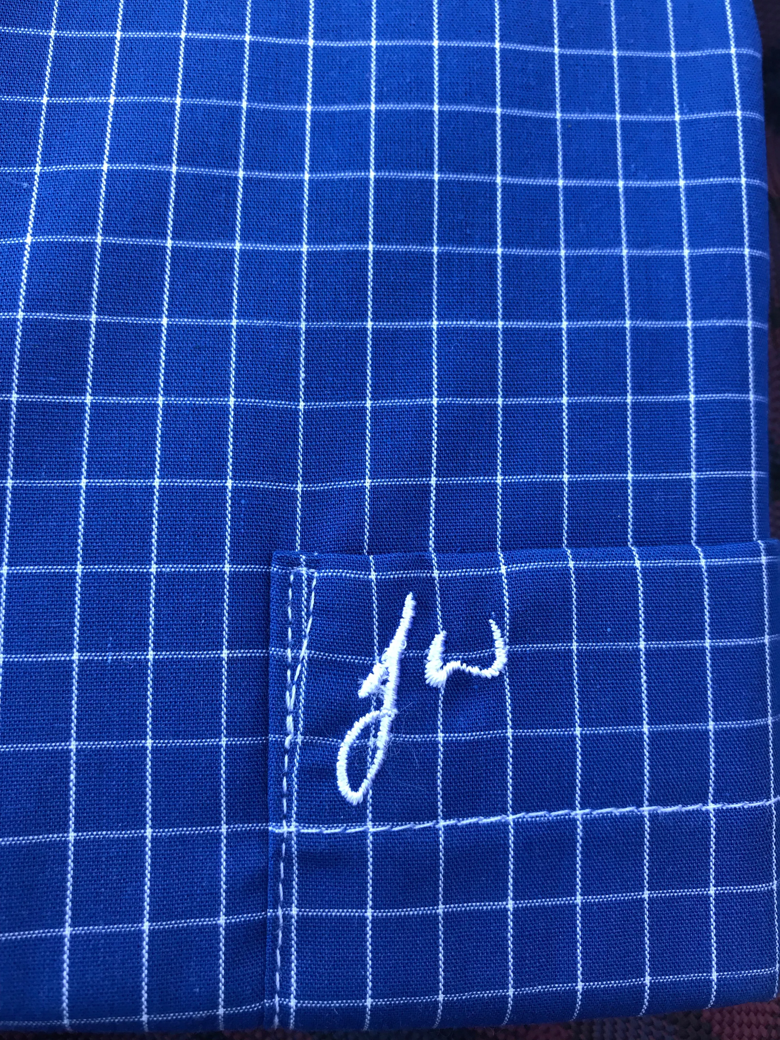 New John Whitaker shirt blue size M FREE POSTAGE