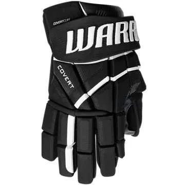 New Warrior Covert QR6 Size 12" Black Ice Hockey Gloves