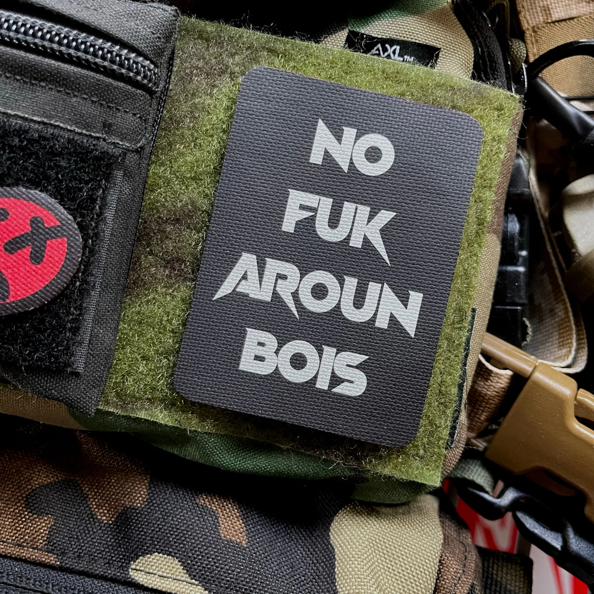 NO FUK AROUN BOIS MORALE PATCH