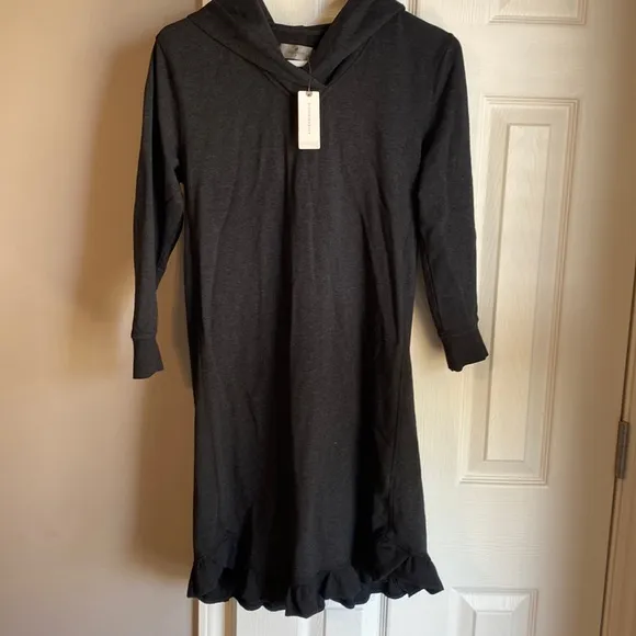 NWT - Anthropologie - Sundays Casual Hoodie Dress, Size S.