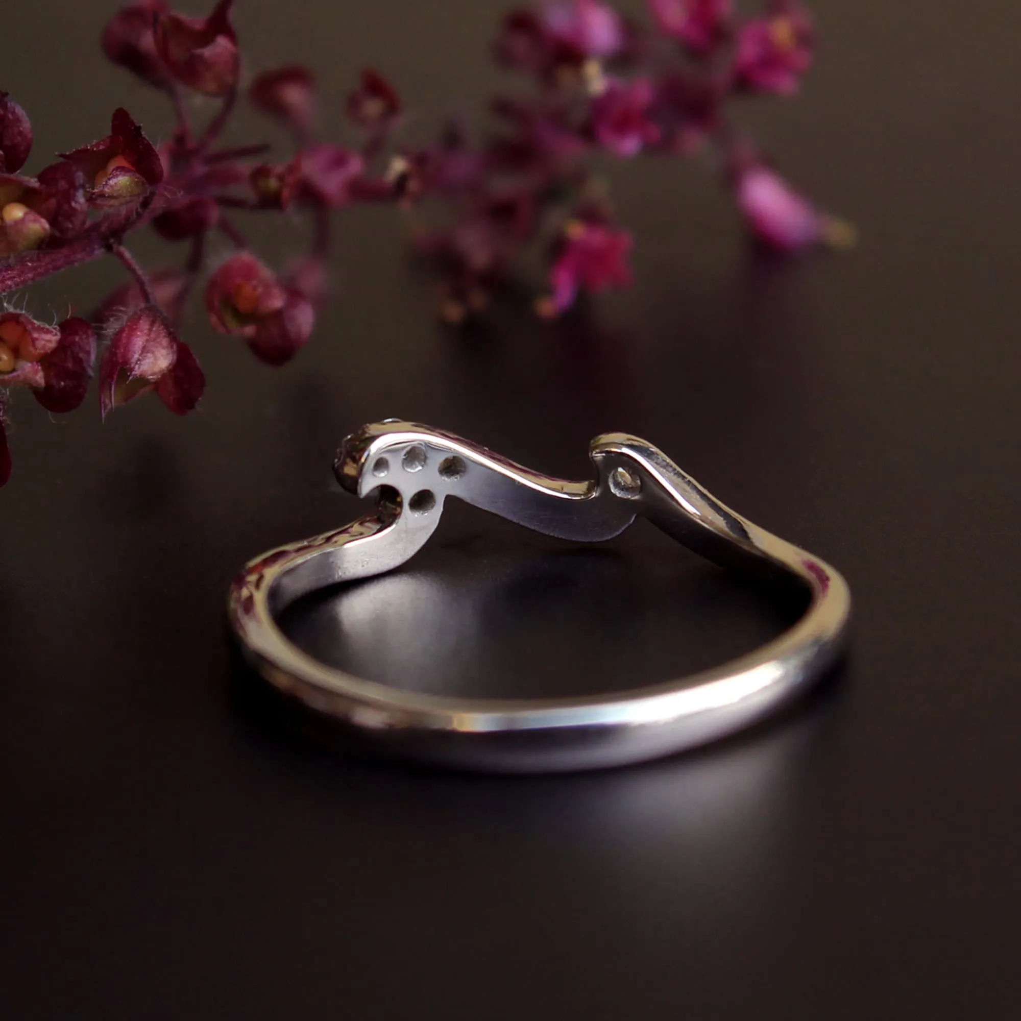 Ocean Tide Wave Ring Bold