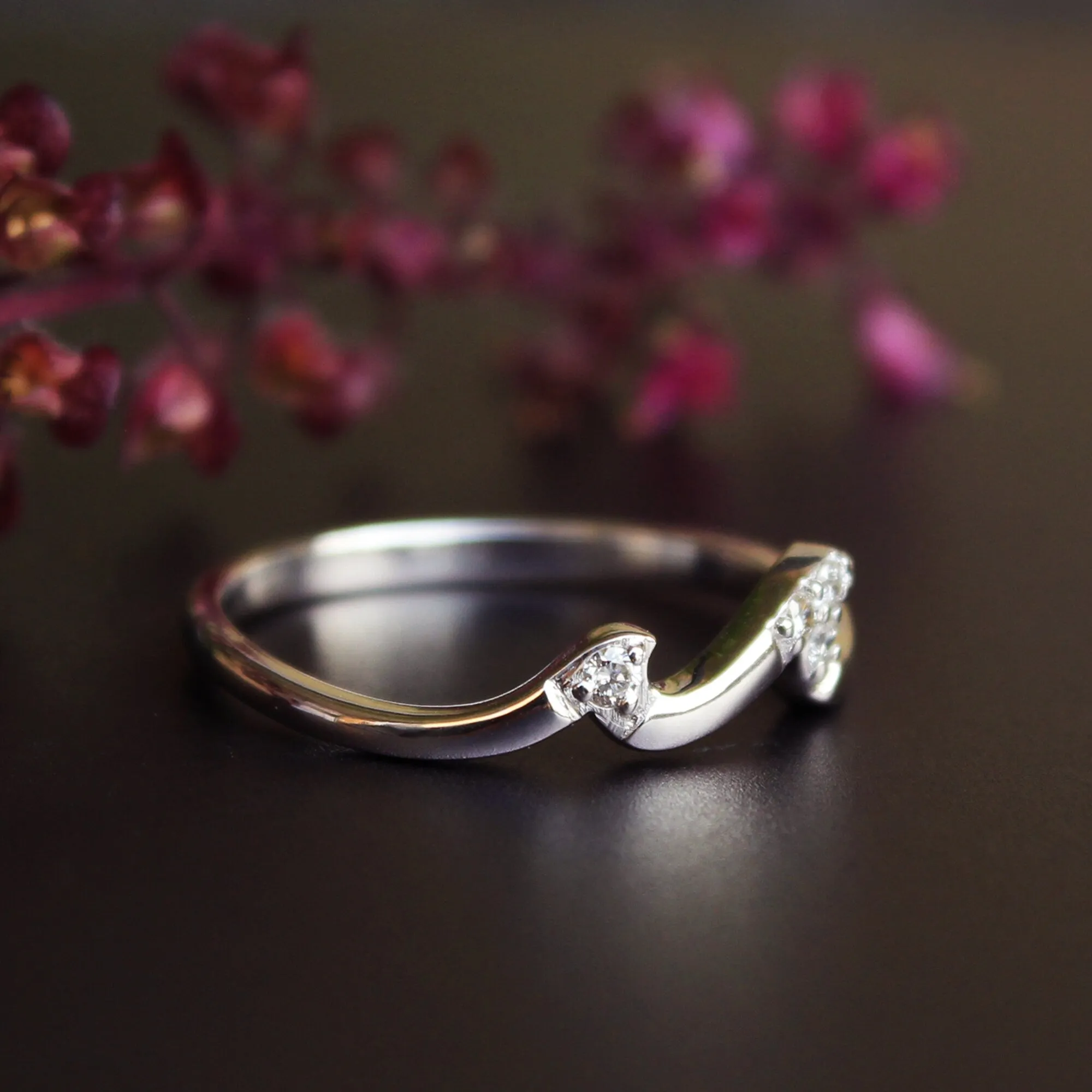 Ocean Tide Wave Ring Bold