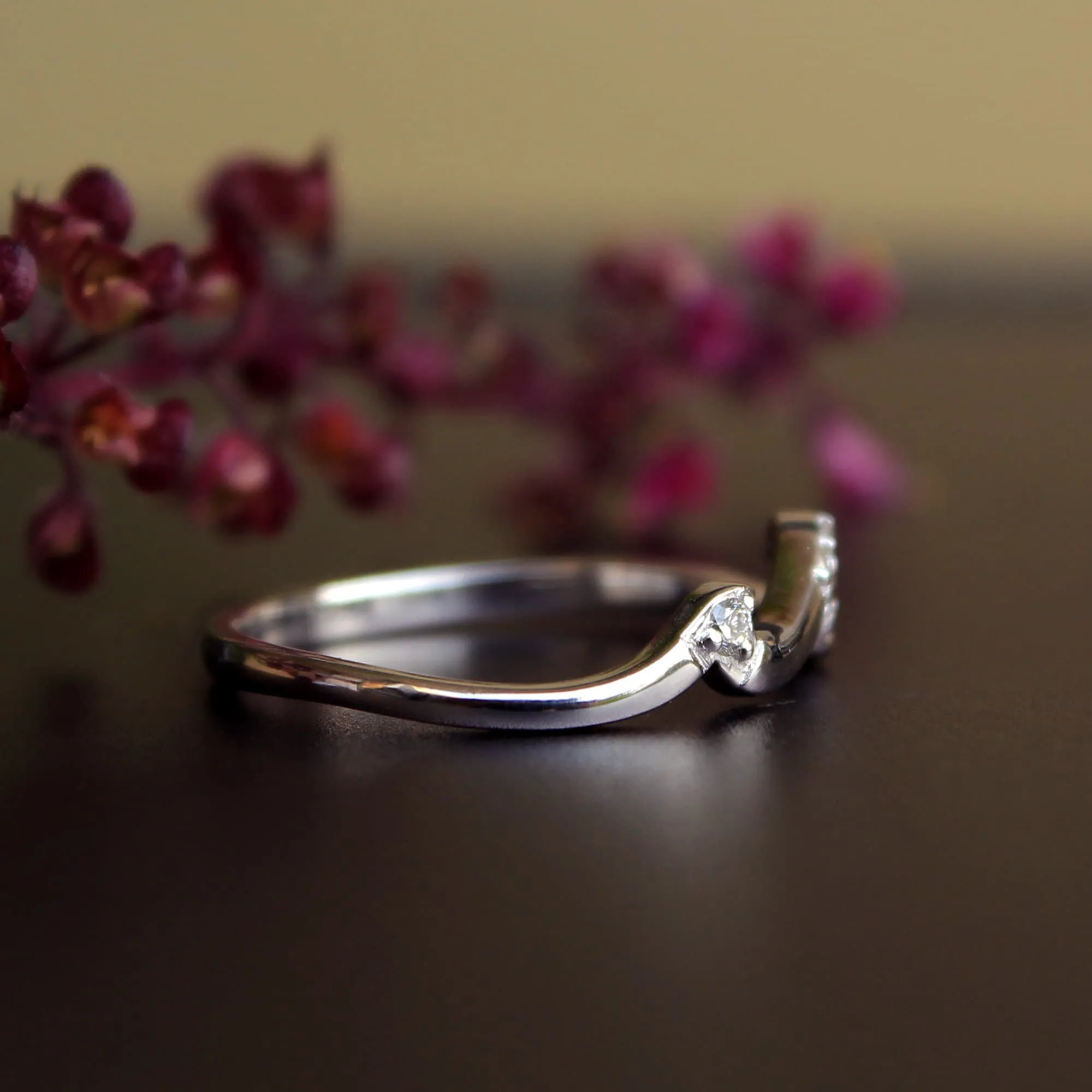 Ocean Tide Wave Ring Bold