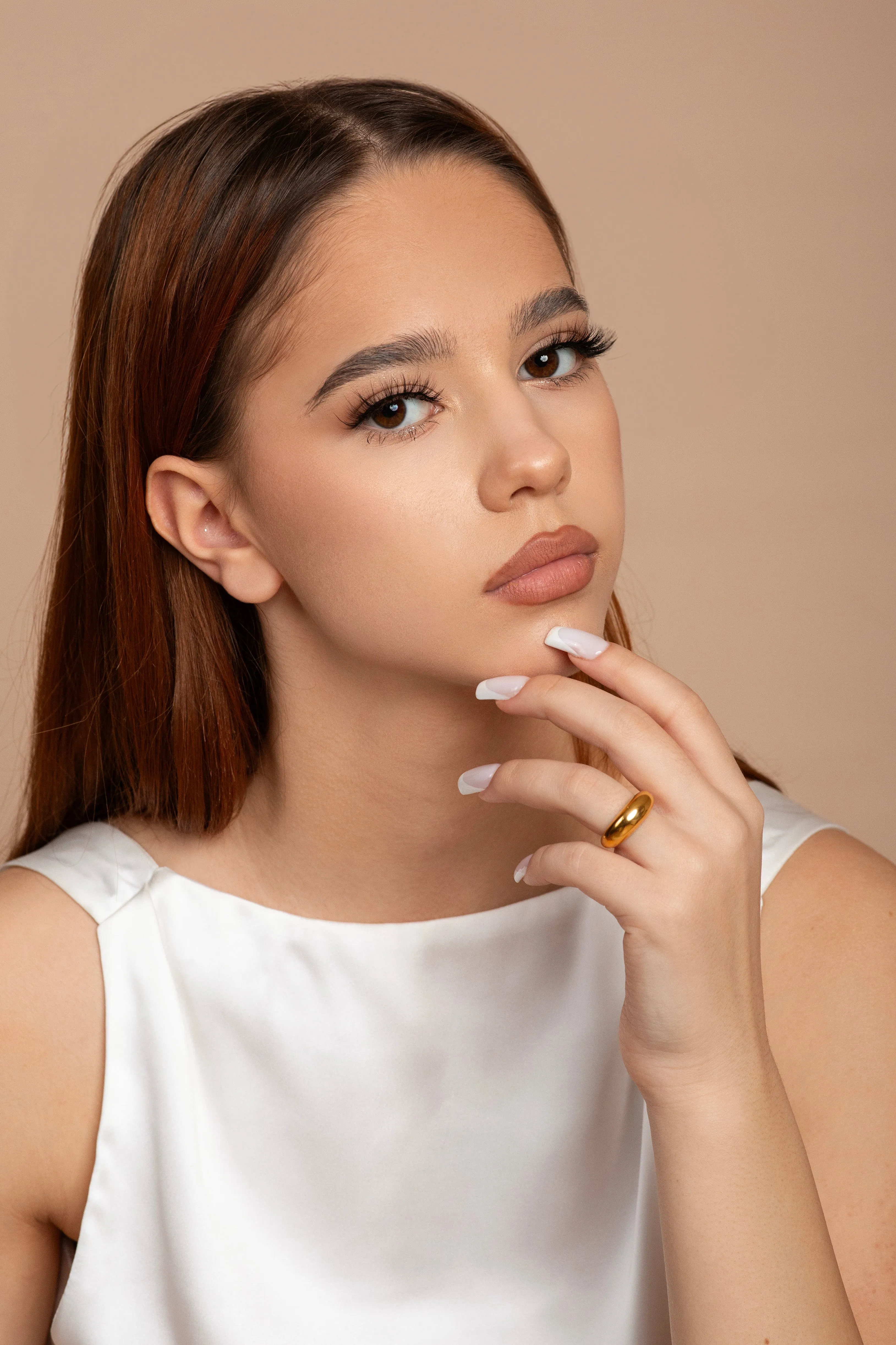 Ophelia Gold Chunky Ring