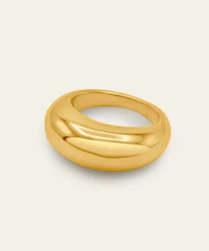 Ophelia Gold Chunky Ring